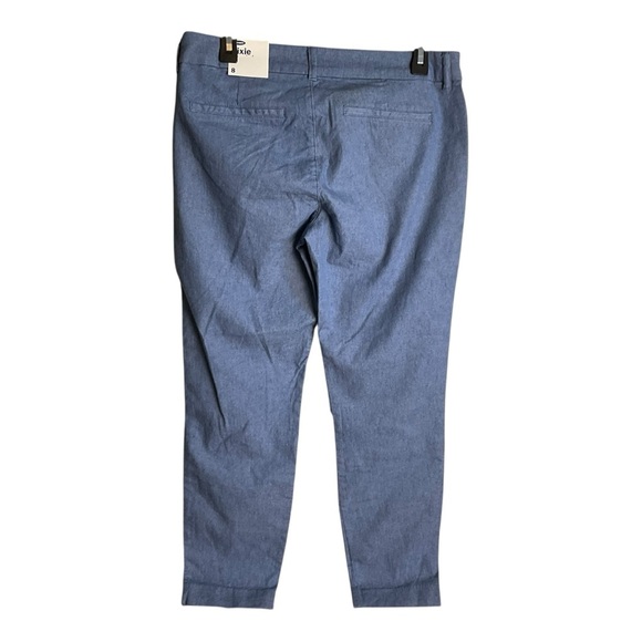 Old Navy Women's Blue Ankle Pants - Picture 4 of 9